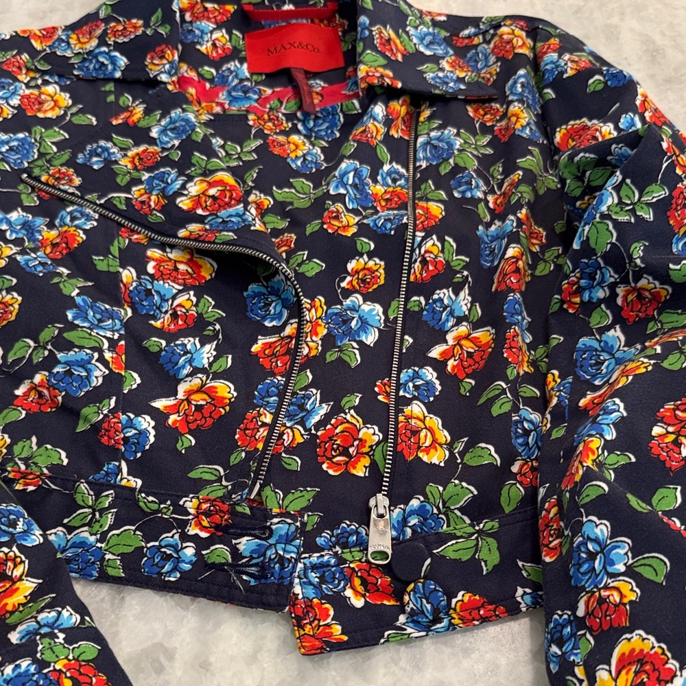 Max & Co. Colorful Floral Patterned Jacket - Picture 3 of 7